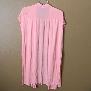 Plus Size Sleeveless Shirt Dress